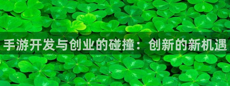 安信娱乐怎么注册：手游开发与创业的碰撞：创新的新机遇
